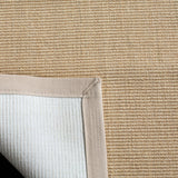 SAFAVIEH Natural Fiber Alleen Casual Border Sisal Rug