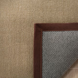 SAFAVIEH Natural Fiber Alleen Casual Border Sisal Rug