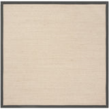 SAFAVIEH Natural Fiber Alleen Casual Border Sisal Rug