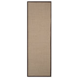 SAFAVIEH Natural Fiber Alleen Casual Border Sisal Rug