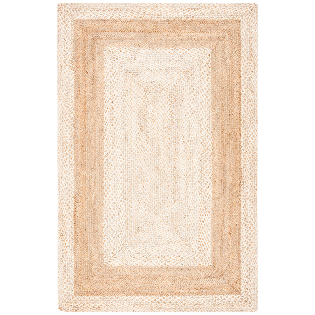 SAFAVIEH Natural Fiber Ethie Border Jute Rug