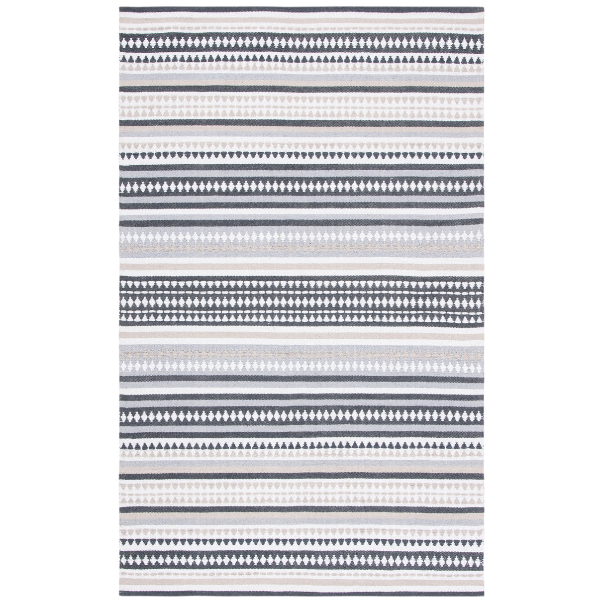 SAFAVIEH Natural Fiber Jessye Stripe Jute Rug