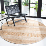 SAFAVIEH Natural Fiber Jessye Stripe Jute Rug