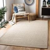 SAFAVIEH Natural Fiber Lorine Casual Border Sisal Rug