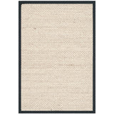 SAFAVIEH Natural Fiber Lorine Casual Border Sisal Rug