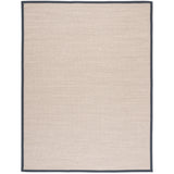 SAFAVIEH Natural Fiber Lorine Casual Border Sisal Rug