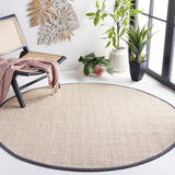 SAFAVIEH Natural Fiber Lorine Casual Border Sisal Rug