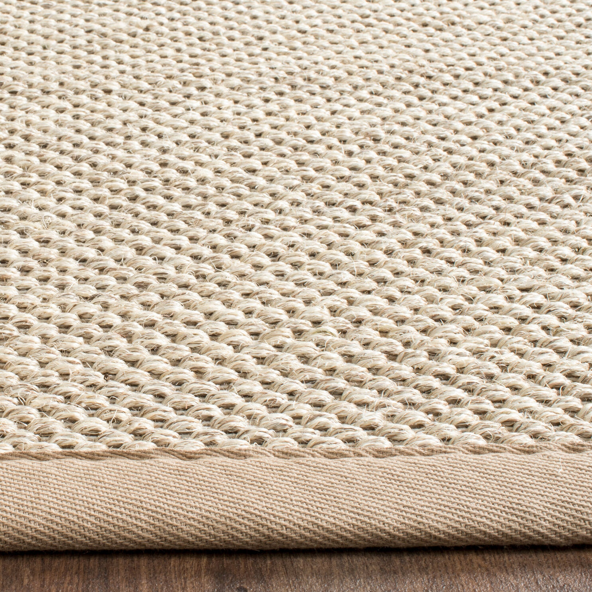 SAFAVIEH Natural Fiber Lorine Casual Border Sisal Rug