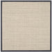 SAFAVIEH Natural Fiber Madelyn Border Sisal Rug