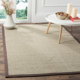 SAFAVIEH Natural Fiber Madelyn Border Sisal Rug