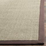 SAFAVIEH Natural Fiber Madelyn Border Sisal Rug