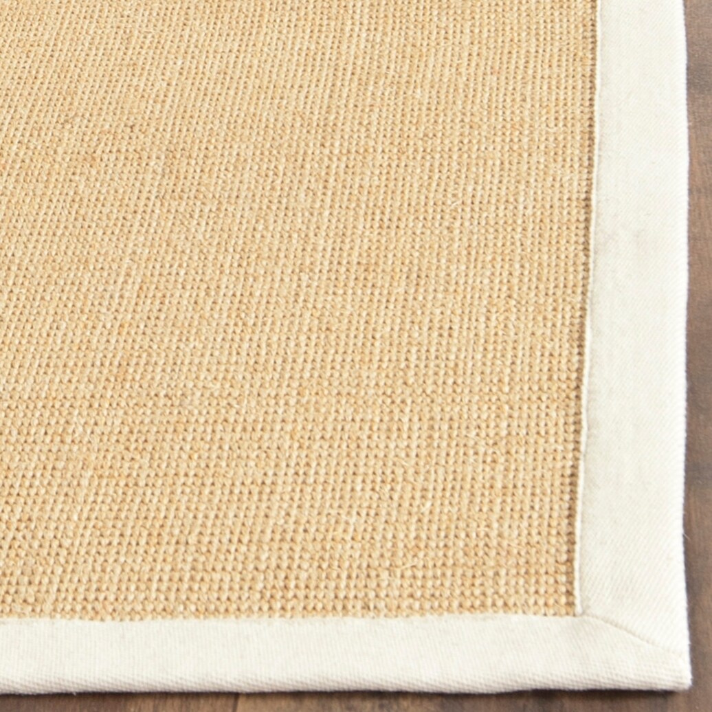 SAFAVIEH Natural Fiber Madelyn Border Sisal Rug