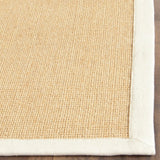 SAFAVIEH Natural Fiber Madelyn Border Sisal Rug