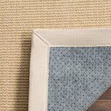 SAFAVIEH Natural Fiber Madelyn Border Sisal Rug