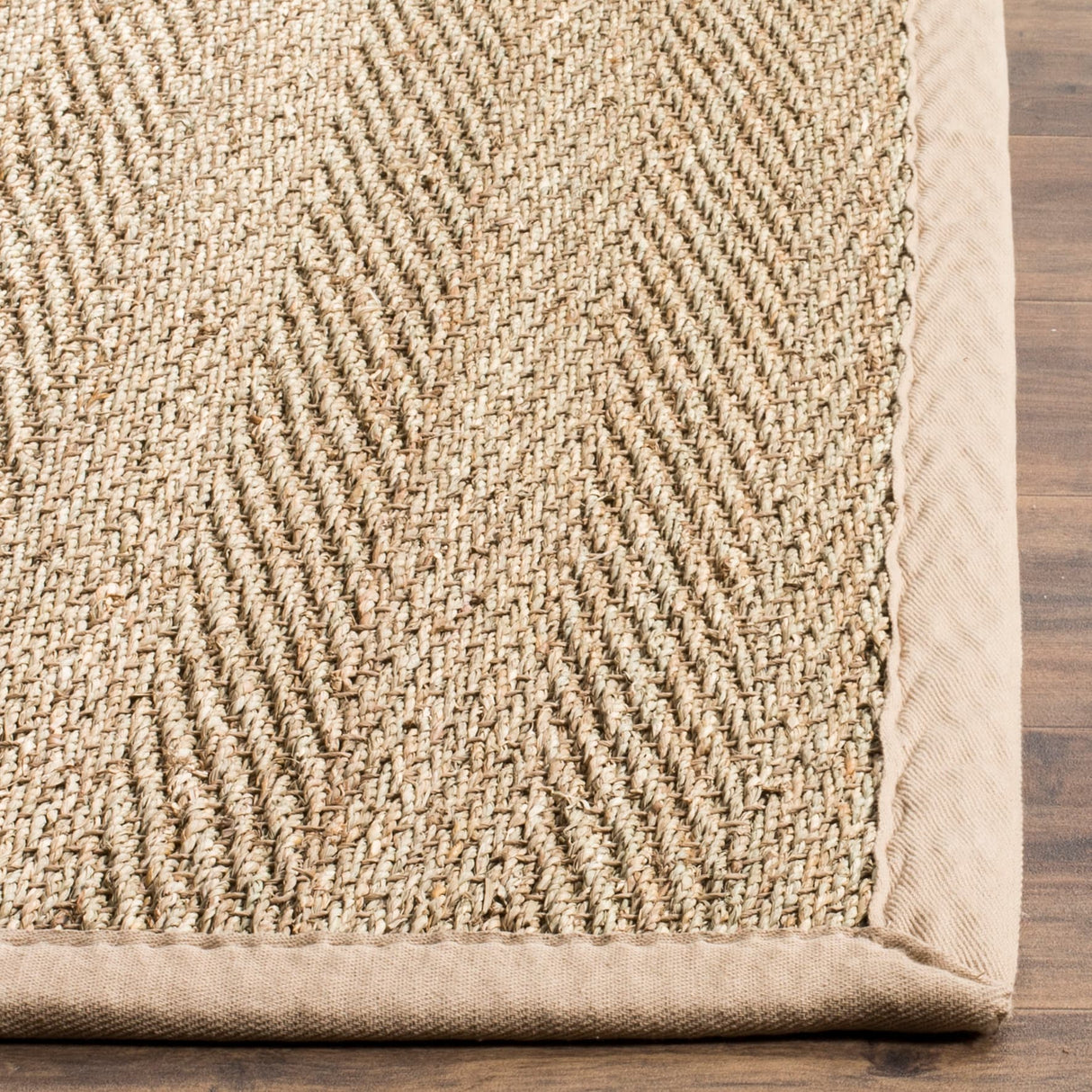 SAFAVIEH Natural Fiber Trilby Herringbone Seagrass Rug