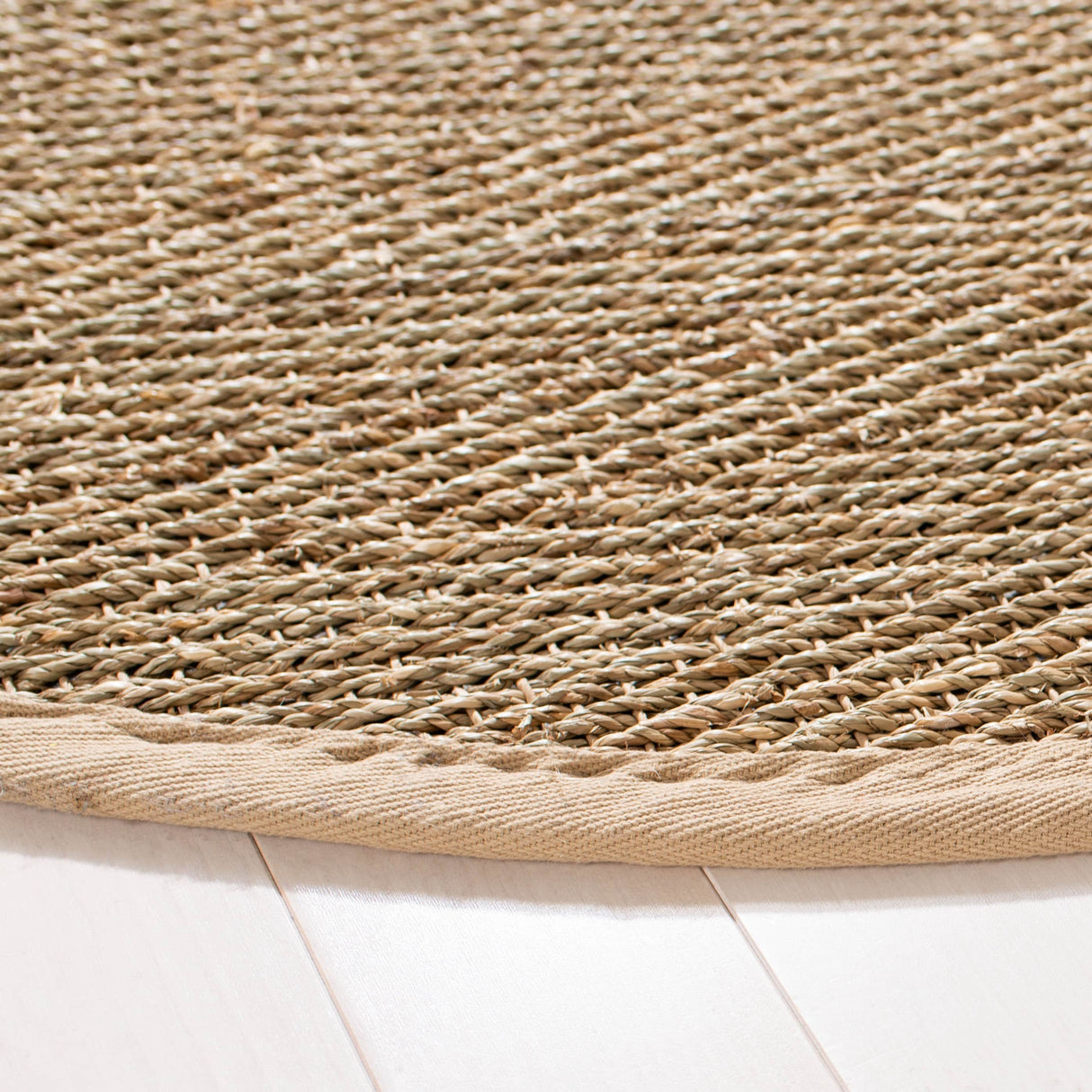 SAFAVIEH Natural Fiber Trilby Herringbone Seagrass Rug