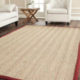 SAFAVIEH Natural Fiber Trilby Herringbone Seagrass Rug