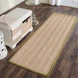 SAFAVIEH Natural Fiber Trilby Herringbone Seagrass Rug