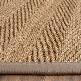 SAFAVIEH Natural Fiber Trilby Herringbone Seagrass Rug