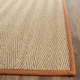 SAFAVIEH Natural Fiber Trilby Herringbone Seagrass Rug