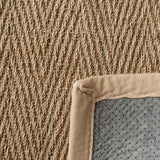 SAFAVIEH Natural Fiber Trilby Herringbone Seagrass Rug