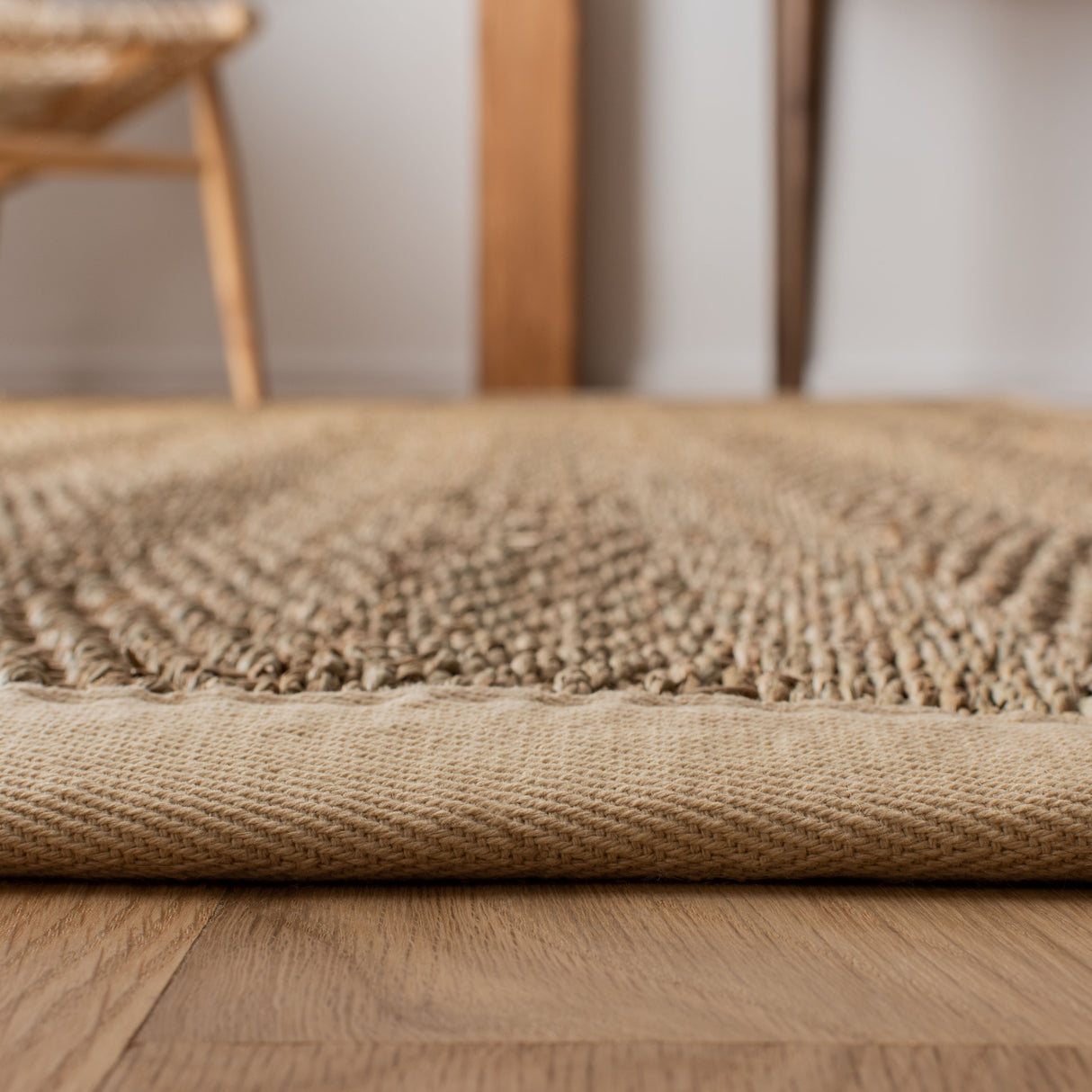 SAFAVIEH Natural Fiber Trilby Herringbone Seagrass Rug