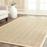 SAFAVIEH Natural Fiber Trilby Herringbone Seagrass Rug