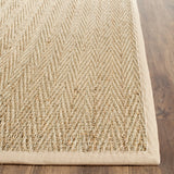 SAFAVIEH Natural Fiber Trilby Herringbone Seagrass Rug