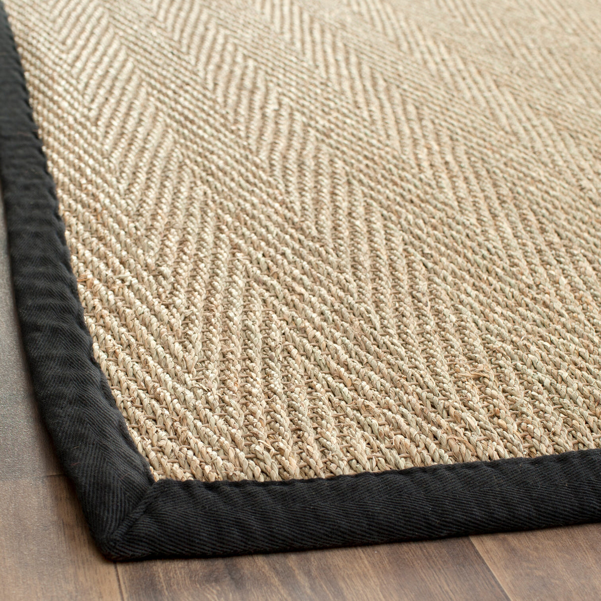 SAFAVIEH Natural Fiber Trilby Herringbone Seagrass Rug