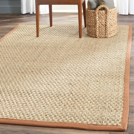 SAFAVIEH Natural Fiber Zymryd Basketweave Seagrass Rug