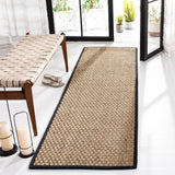 SAFAVIEH Natural Fiber Zymryd Basketweave Seagrass Rug