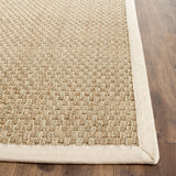 SAFAVIEH Natural Fiber Zymryd Basketweave Seagrass Rug