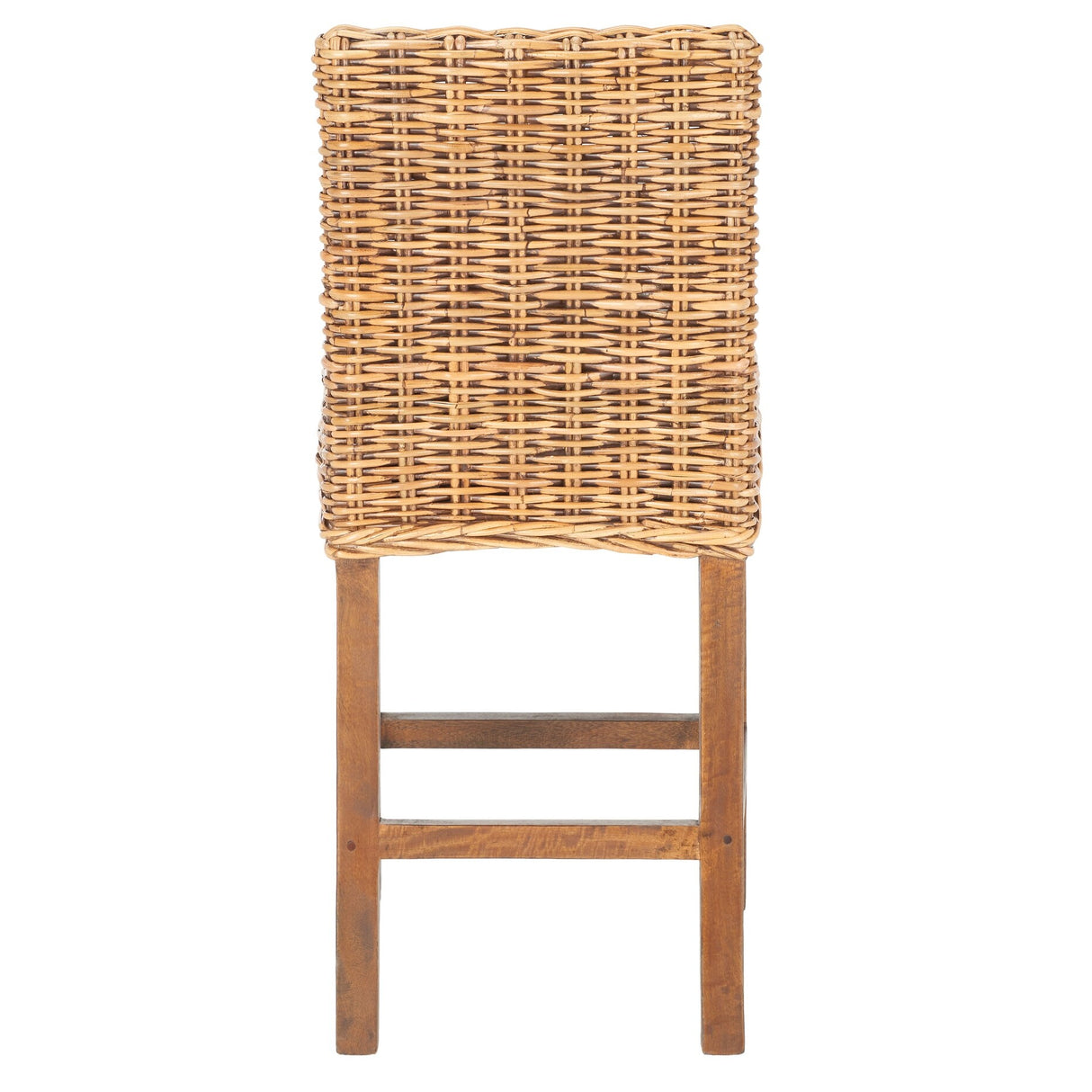 SAFAVIEH Nazmije Rattan 24-inch Counter Stool - 20Wx19Dx37H