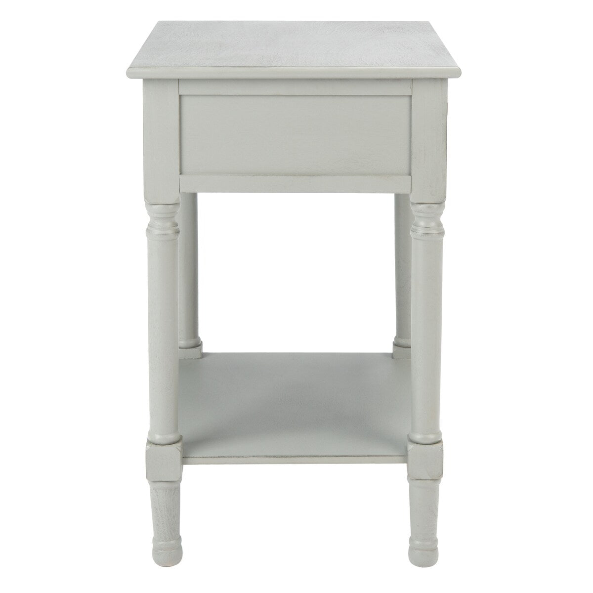 SAFAVIEH Nelja 1-Drawer Bottom Shelf Accent Table - 19" W x 15.8" L x 26" H - 19Wx16Dx26H