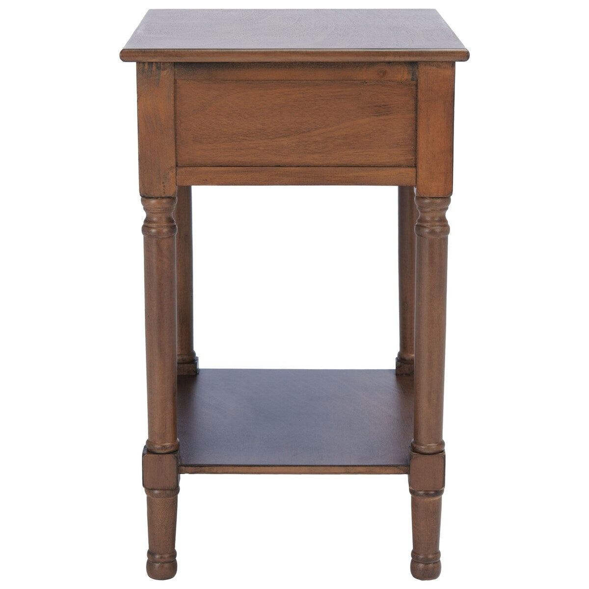 SAFAVIEH Nelja 1-Drawer Bottom Shelf Accent Table - 19" W x 15.8" L x 26" H - 19Wx16Dx26H