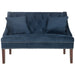 SAFAVIEH Nevjanka Modern Loveseat Settee - 49" x 28" x 36" - 49Wx28Dx36H