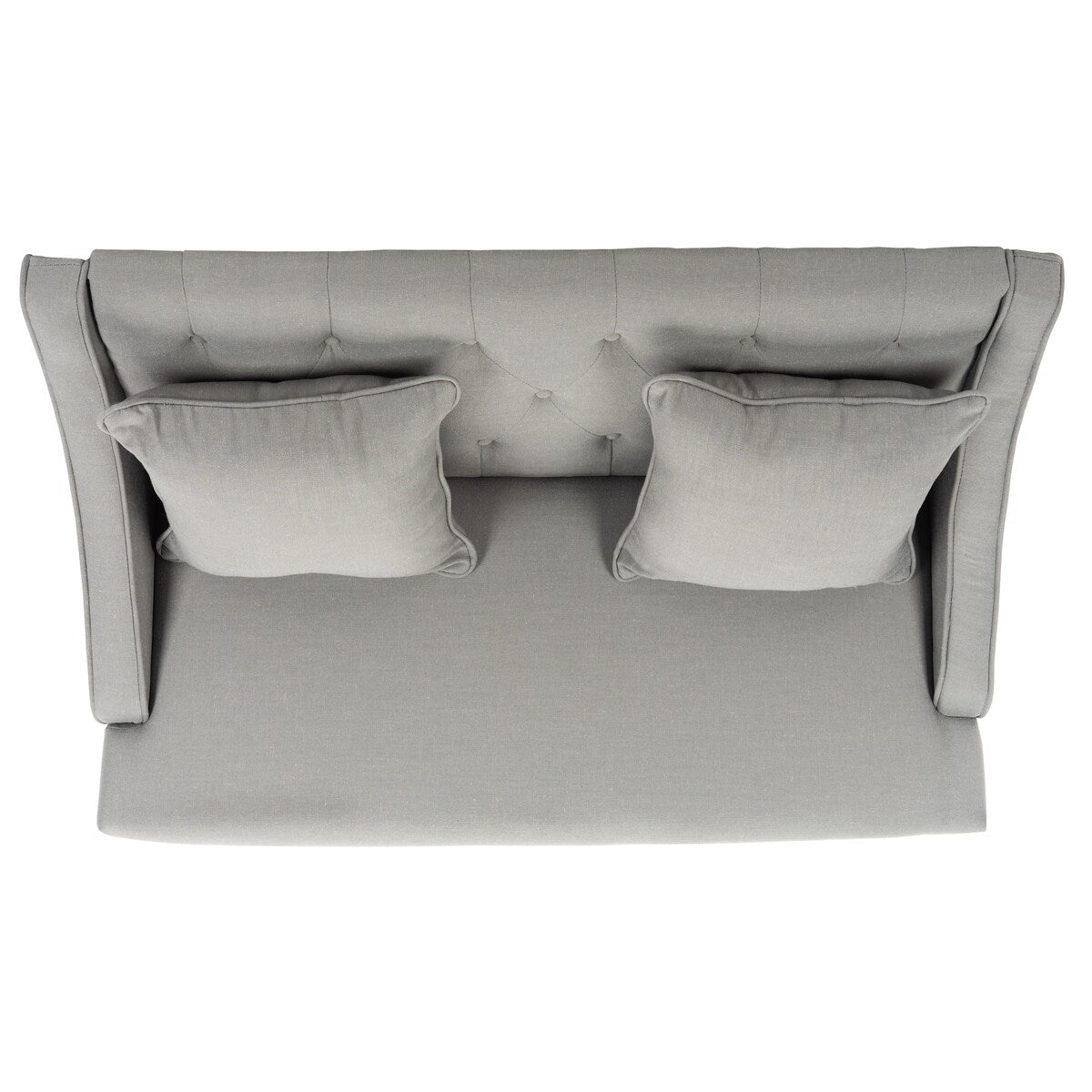 SAFAVIEH Nevjanka Modern Loveseat Settee - 49" x 28" x 36" - 49Wx28Dx36H