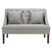 SAFAVIEH Nevjanka Modern Loveseat Settee - 49" x 28" x 36" - 49Wx28Dx36H