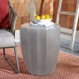 SAFAVIEH Nhuong Concrete Indoor/ Outdoor Accent Table - 15.3" x 15.3" x 17.7" - 15Wx15Dx18H