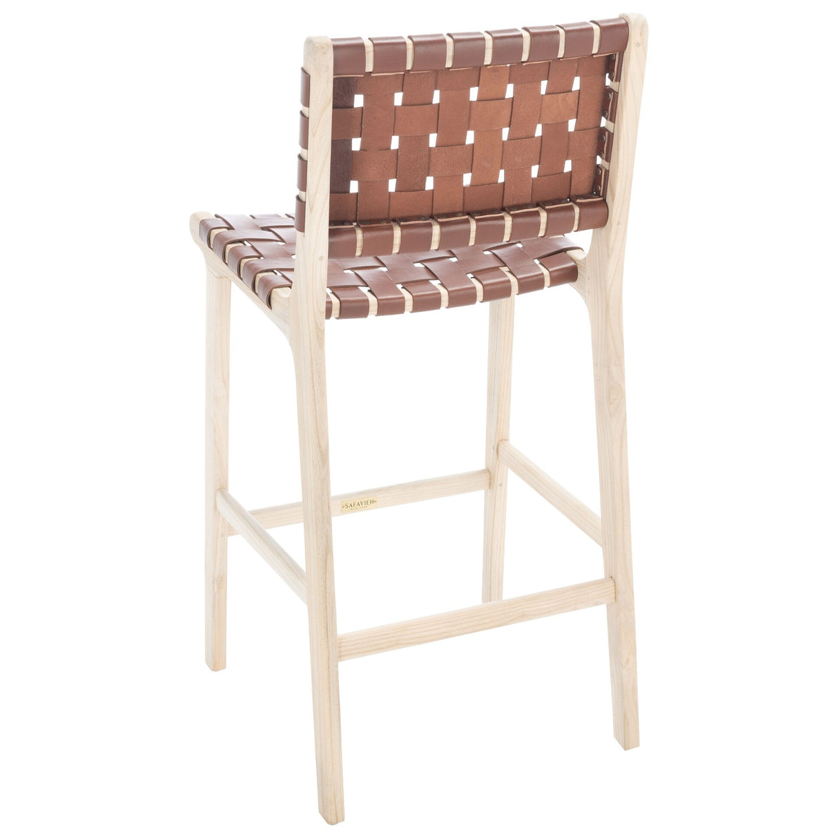 SAFAVIEH Nileema 27-inch Woven Counter Stool - 19.7" x 20.1" x 40.7" - 20Wx20Dx41H