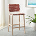 SAFAVIEH Nileema 27-inch Woven Counter Stool - 19.7" x 20.1" x 40.7" - 20Wx20Dx41H