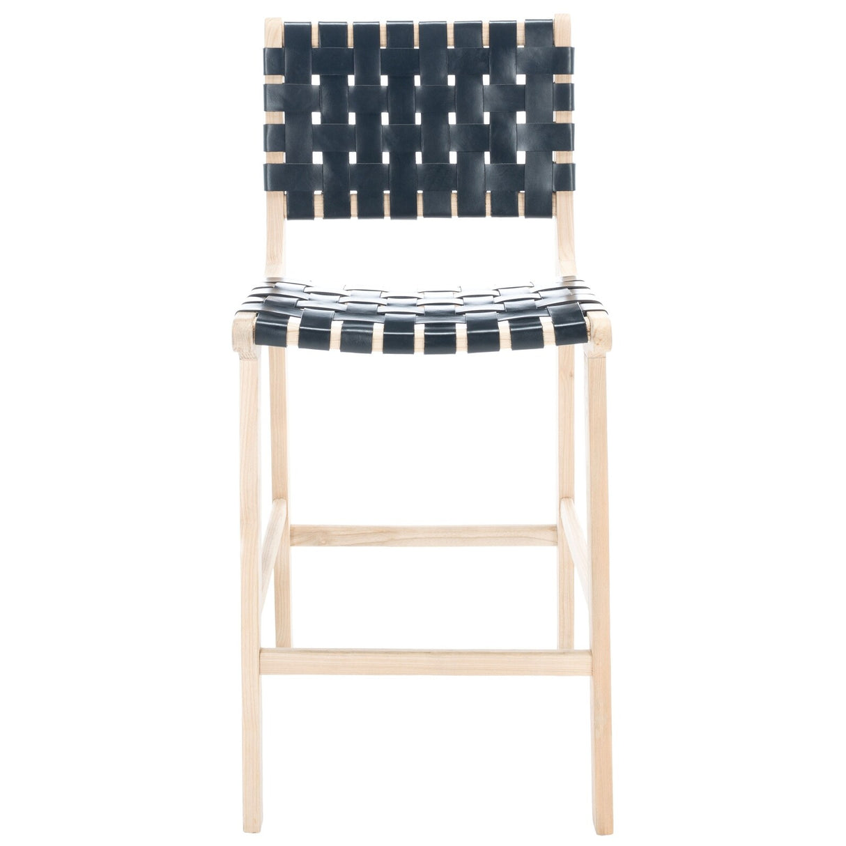 SAFAVIEH Nileema 27-inch Woven Counter Stool - 19.7" x 20.1" x 40.7" - 20Wx20Dx41H