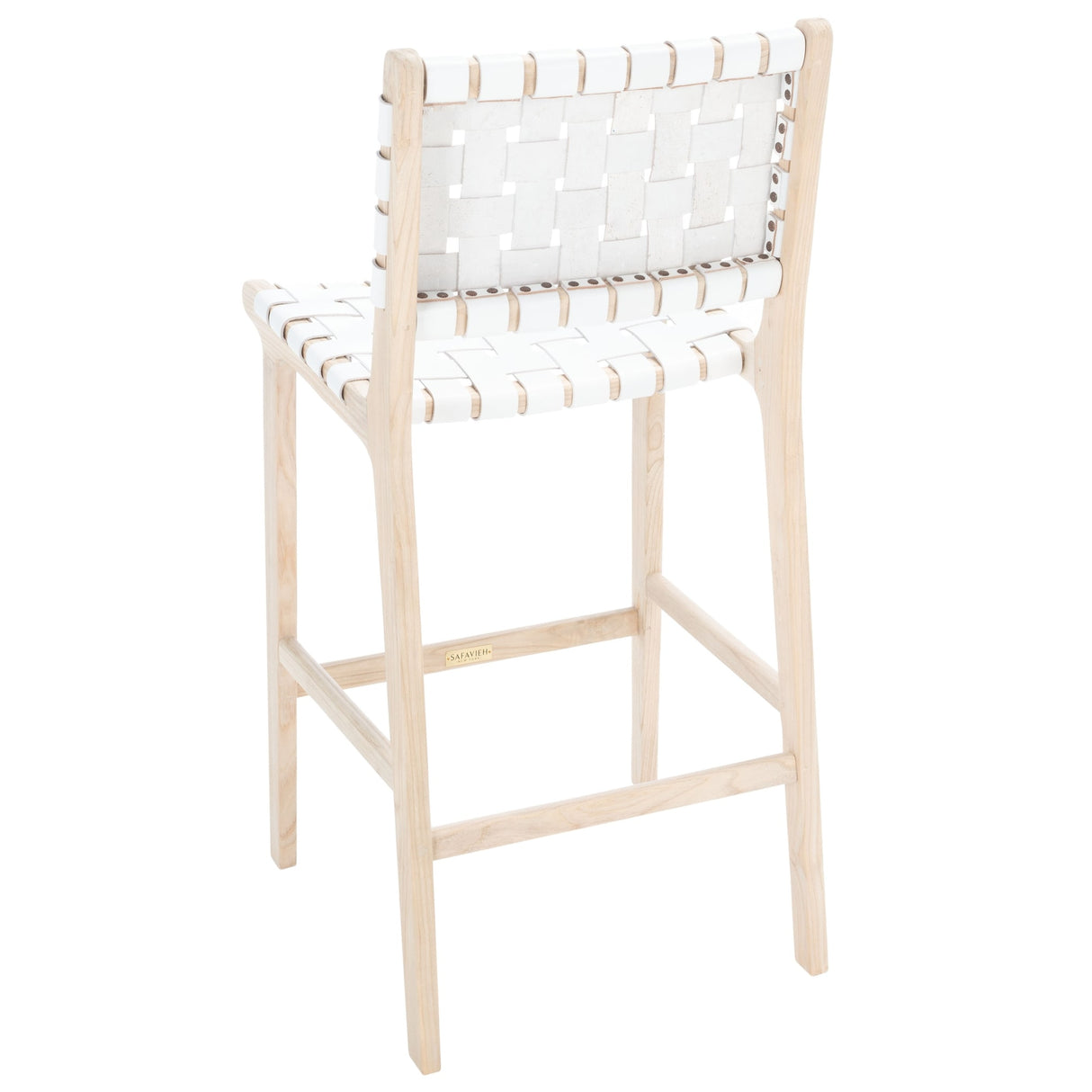 SAFAVIEH Nileema 27-inch Woven Counter Stool - 19.7" x 20.1" x 40.7" - 20Wx20Dx41H