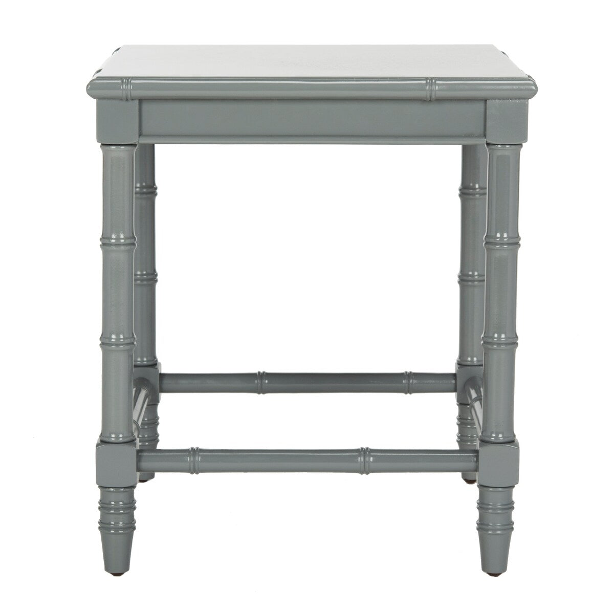 SAFAVIEH Ninni Grey Accent Table - 19.5" x 19.5" x 22" - 20Wx20Dx22H