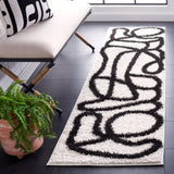 SAFAVIEH Norway Shag Judie Mid-Century Modern 1.2-inch Thick Rug