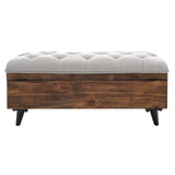 SAFAVIEH Odalis Tufted Cocktail Ottoman