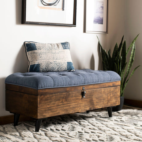 SAFAVIEH Odalis Tufted Cocktail Ottoman