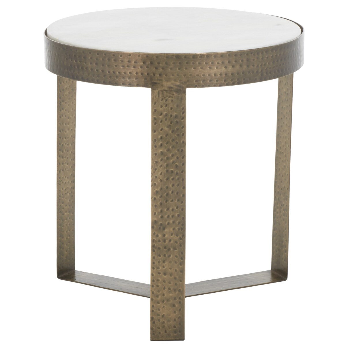 SAFAVIEH Odessa Round Accent Table - 16" W x 16" D x 17" H - 16Wx16Dx17H