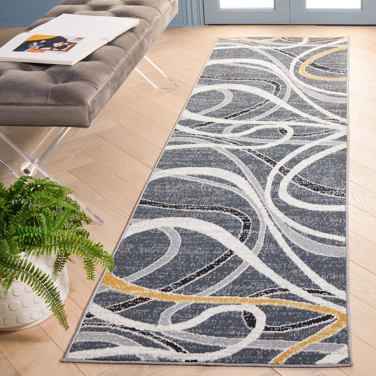 SAFAVIEH Odyssey Thekla Mid-Century Modern Rug