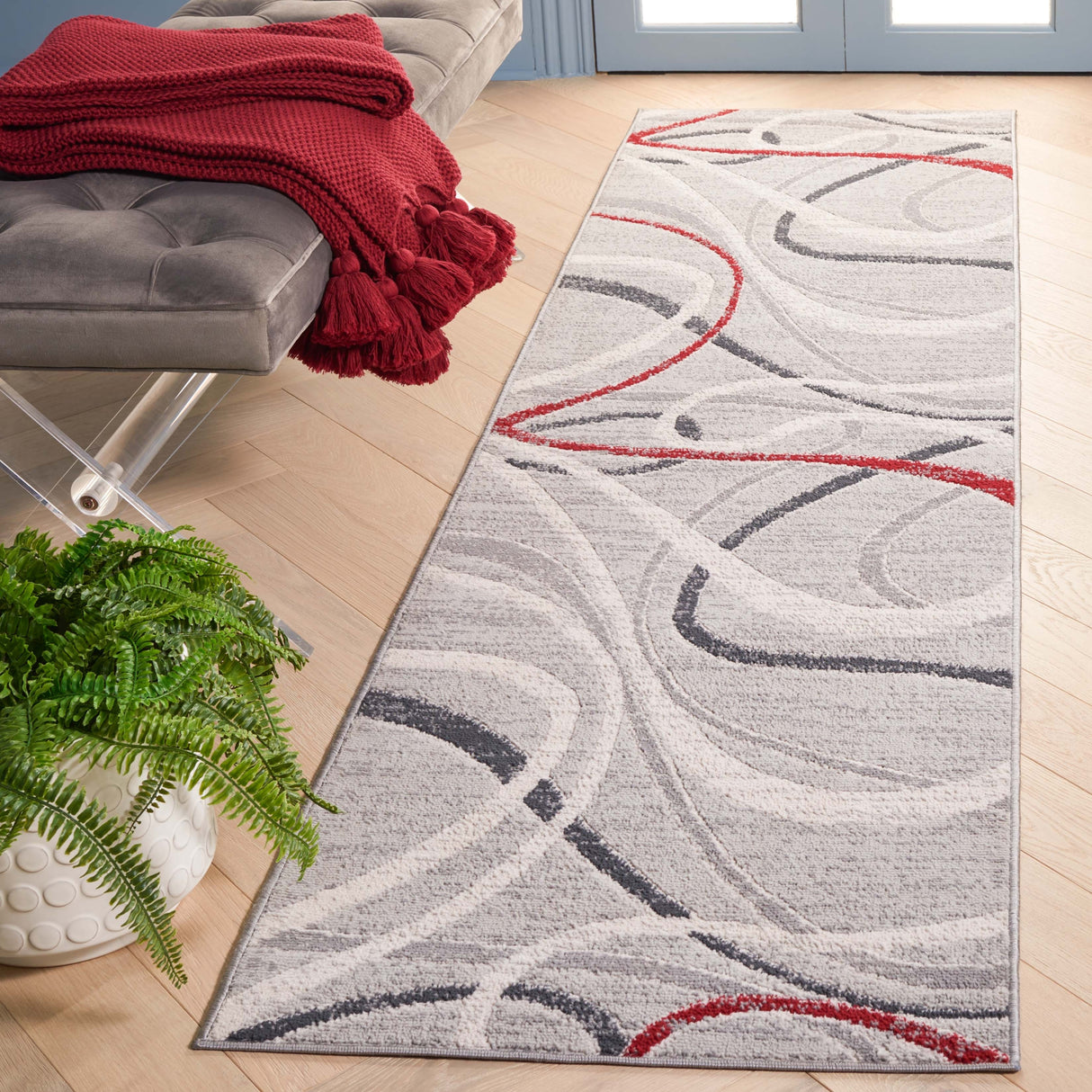 SAFAVIEH Odyssey Thekla Mid-Century Modern Rug